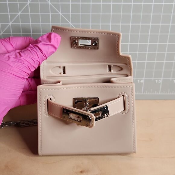 Kelly Belted Crossbody Bag Dusty Pink - Picture 3 of 6